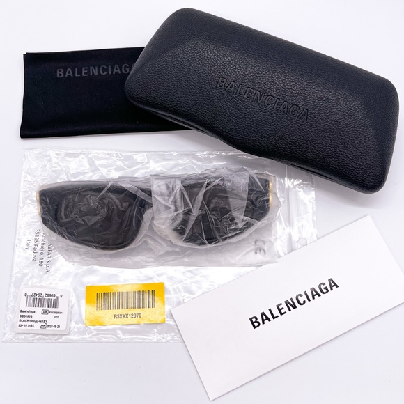 NEW BB0095S 001 BALENCIAGA SUNGLASSES NEW COLLECTION EYEWEAR - NO TRADES - Picture 14 of 16